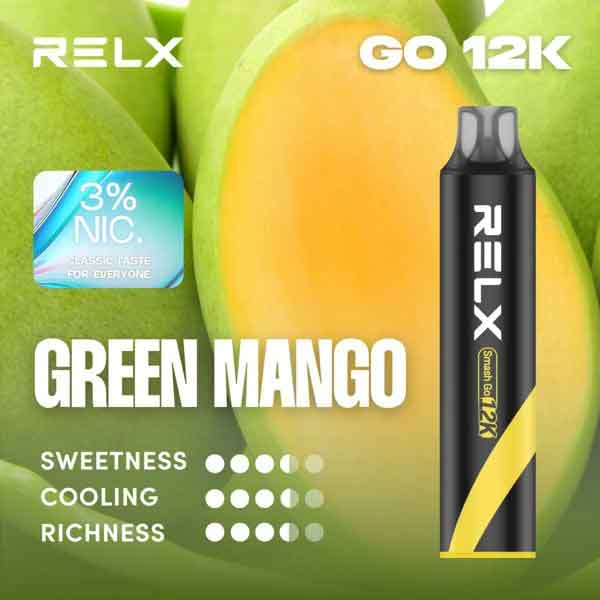 【盛夏豐收】RELX 悅刻 12000 口「金耀芒果」真實評測:完熟愛文與金煌的絲絨蜜甜,拒絕死甜焦黑的熱帶果香天花板!