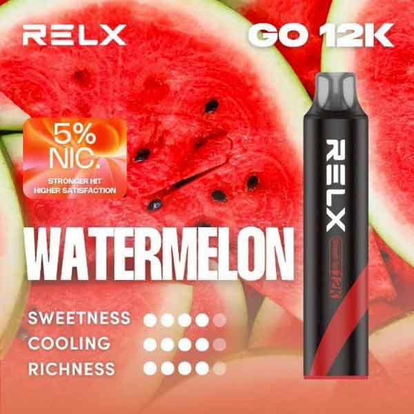 【爆款實測】RELX 悅刻 12000 口「赤玉西瓜」:盛夏解暑的絕對王者,每一口都是剛切開的冰鎮多汁感!